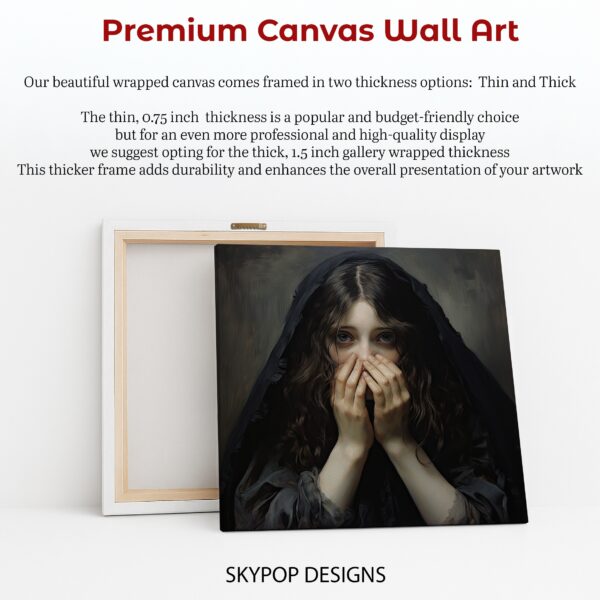 Veil Portrait Art