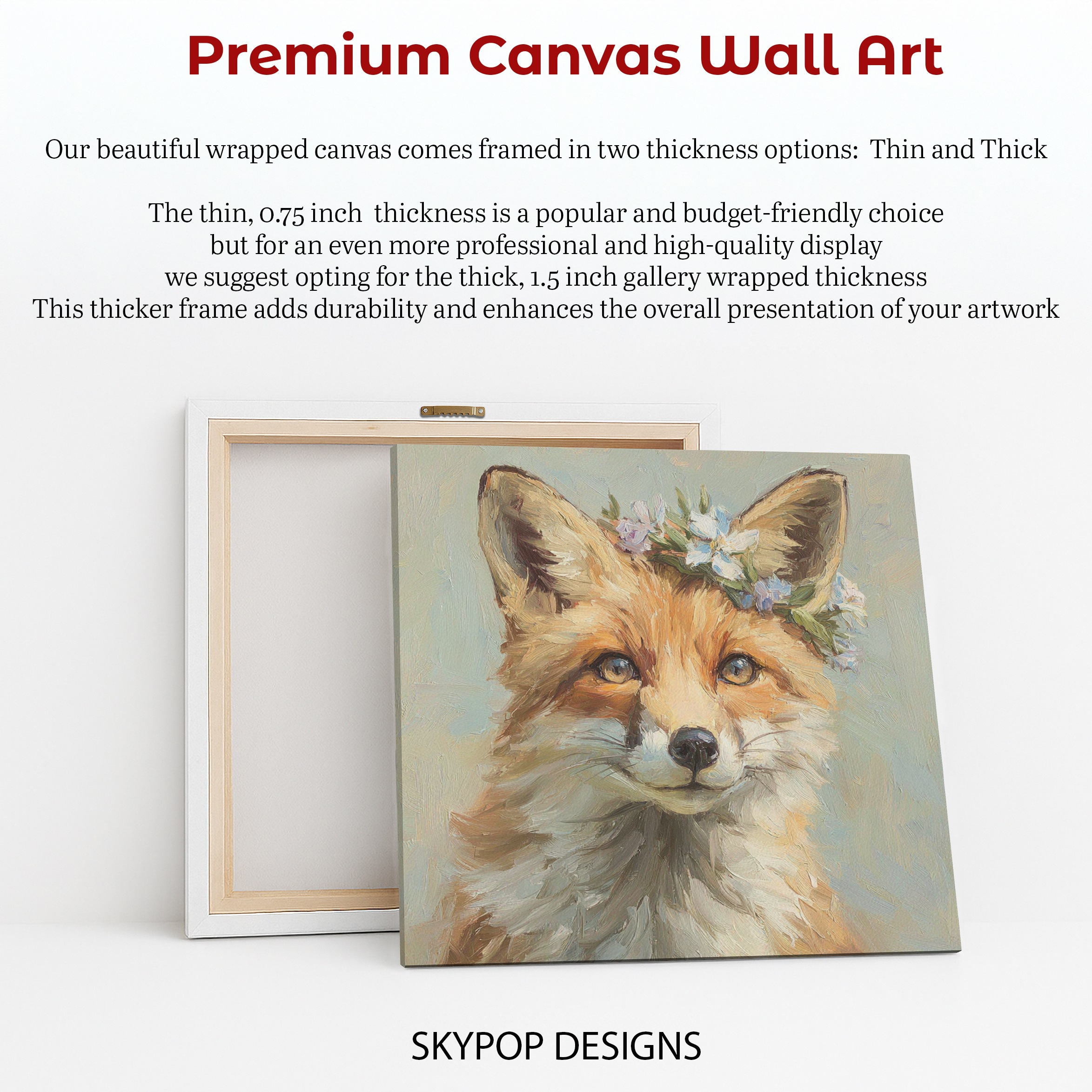 6.jpg Fox Flower Crown Art
