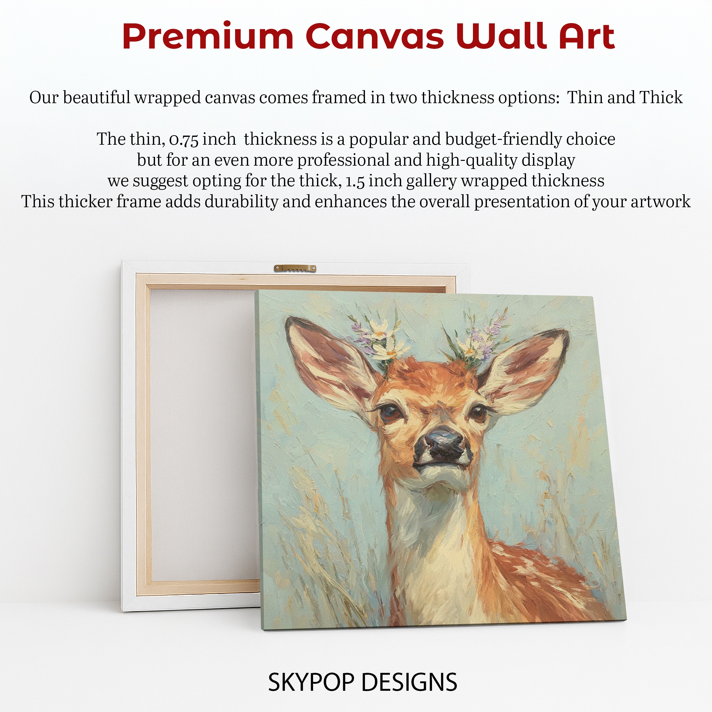 6.jpg Deer Flower Crown Art