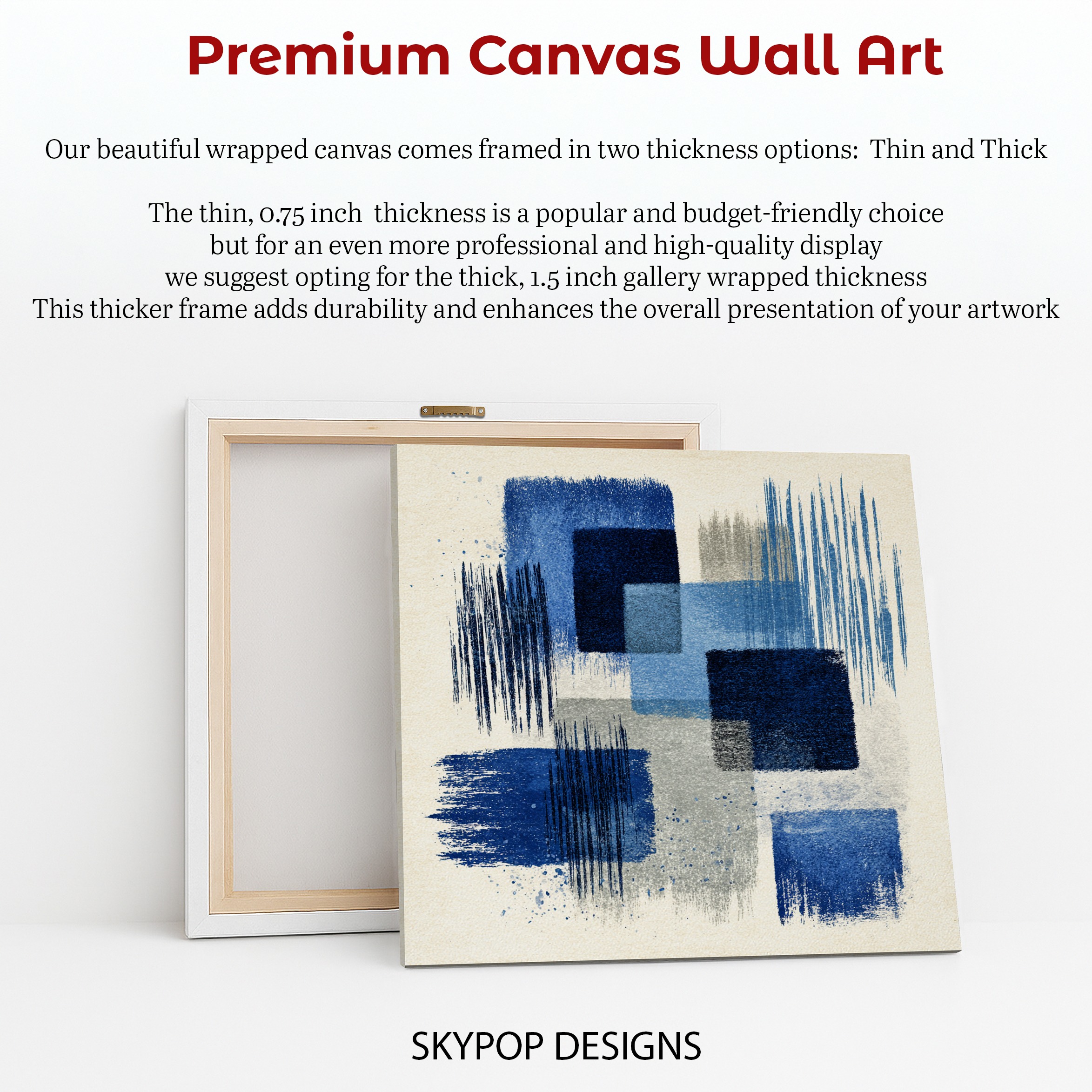 6.jpg Blue Brushstroke Abstract Art