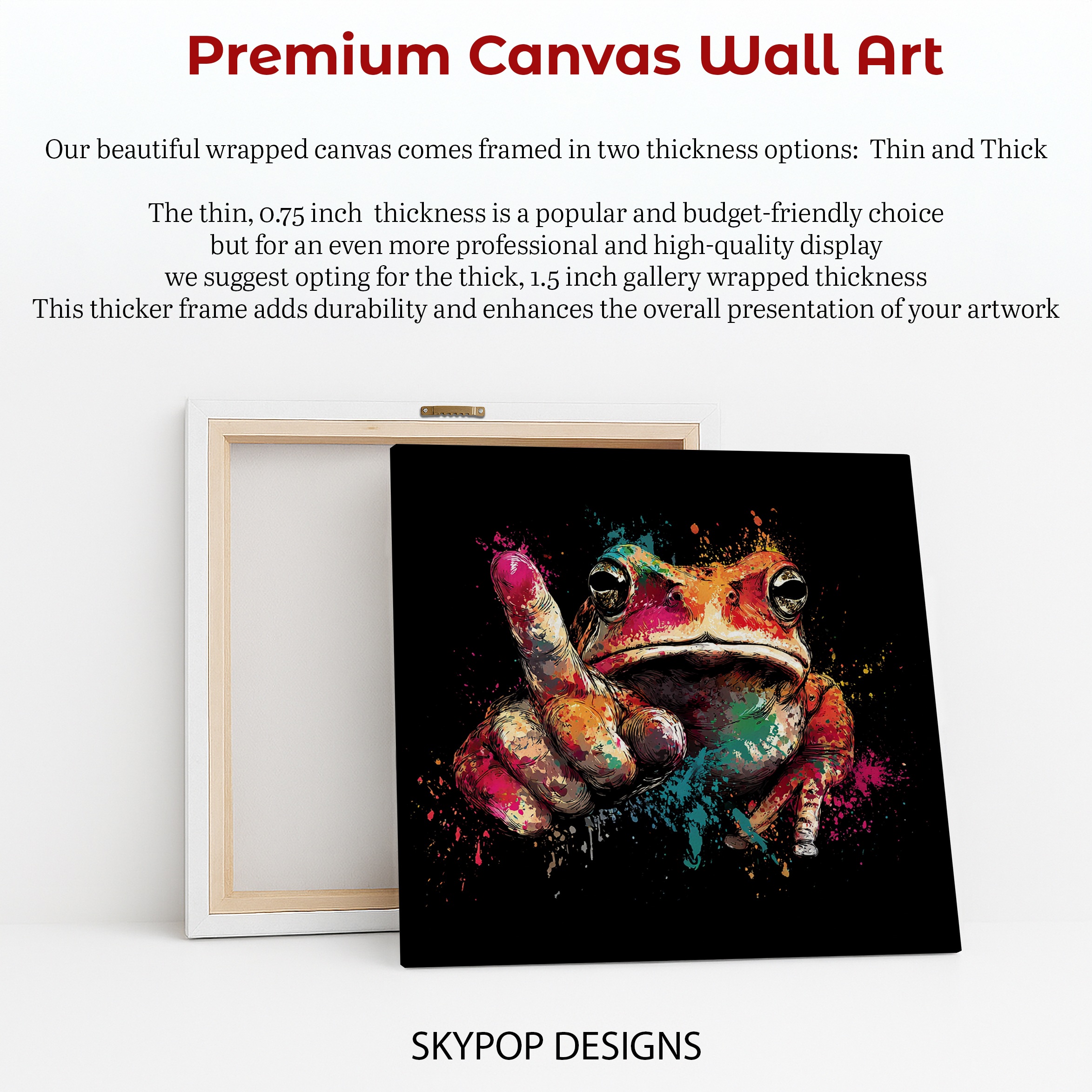 6.jpg Colorful Frog Art