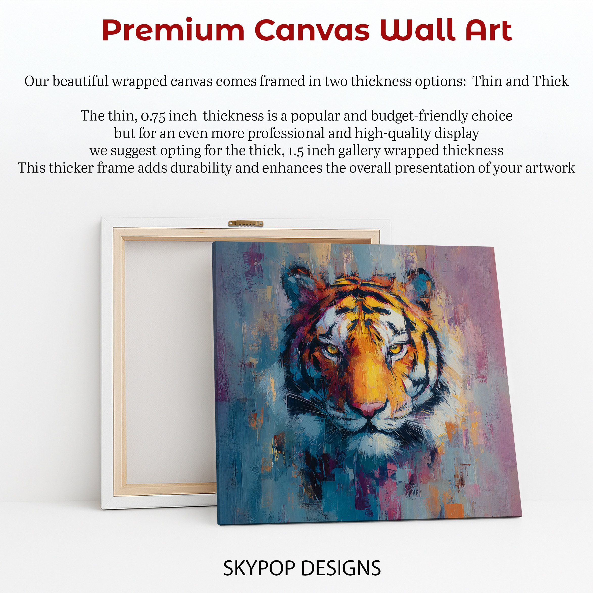 6.jpg Colorful Tiger Art