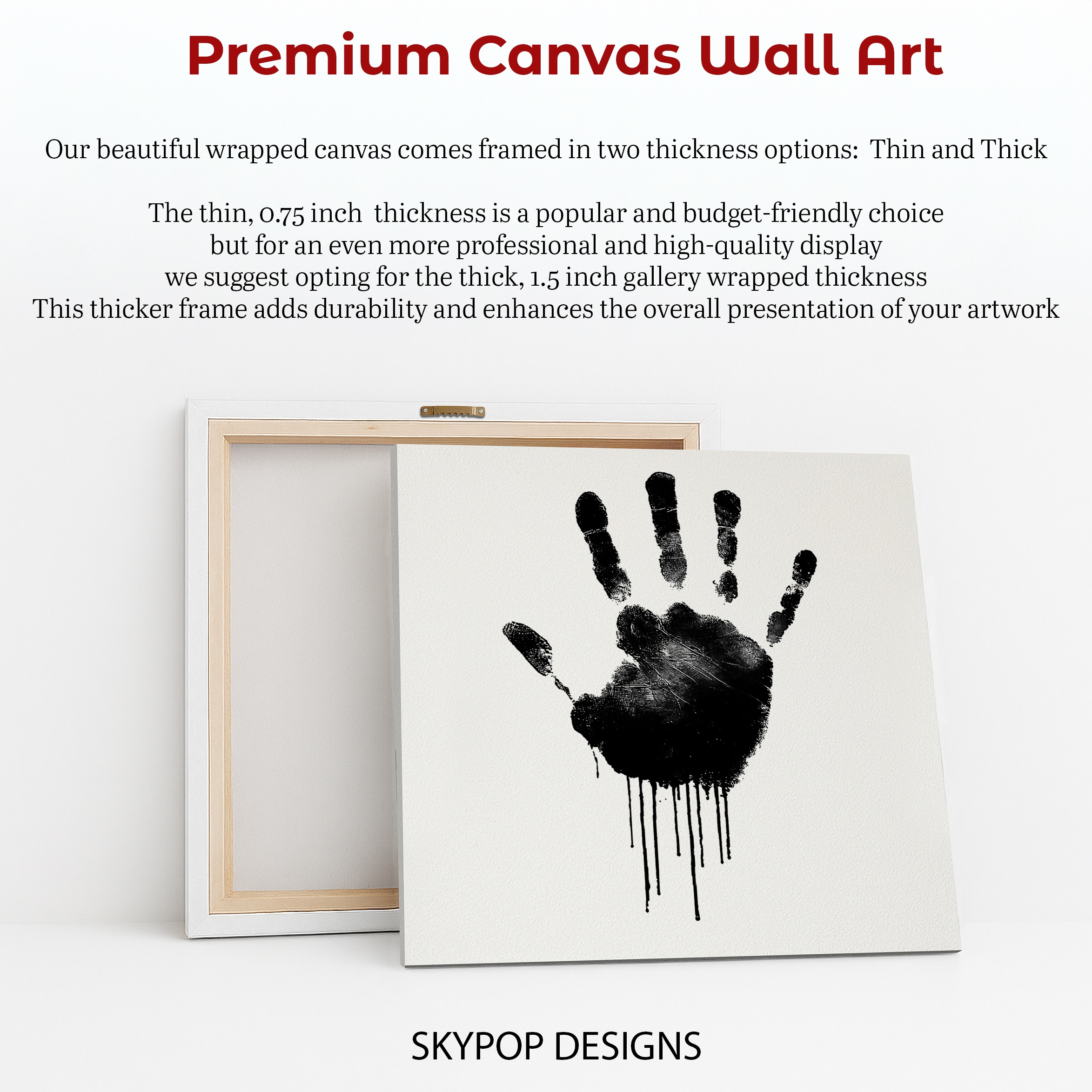 6.jpg Dripping Handprint Art