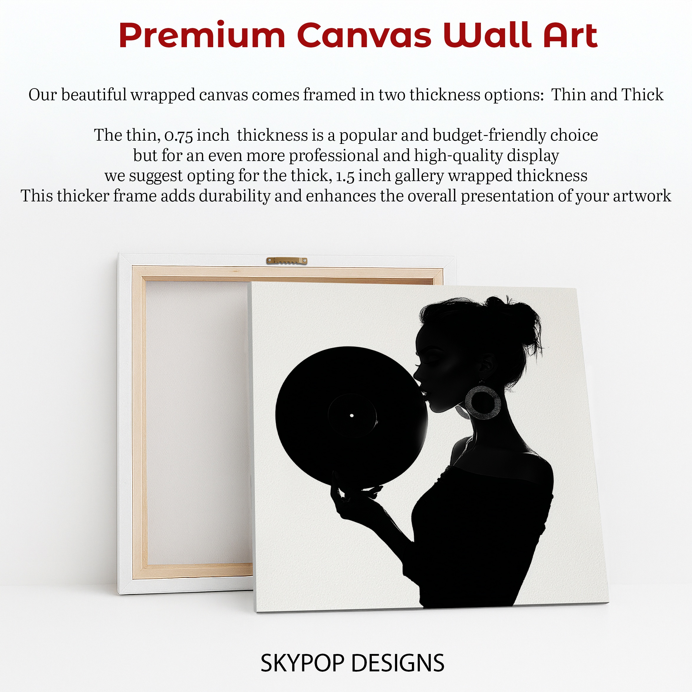 6.jpg Vinyl Record Silhouette Art
