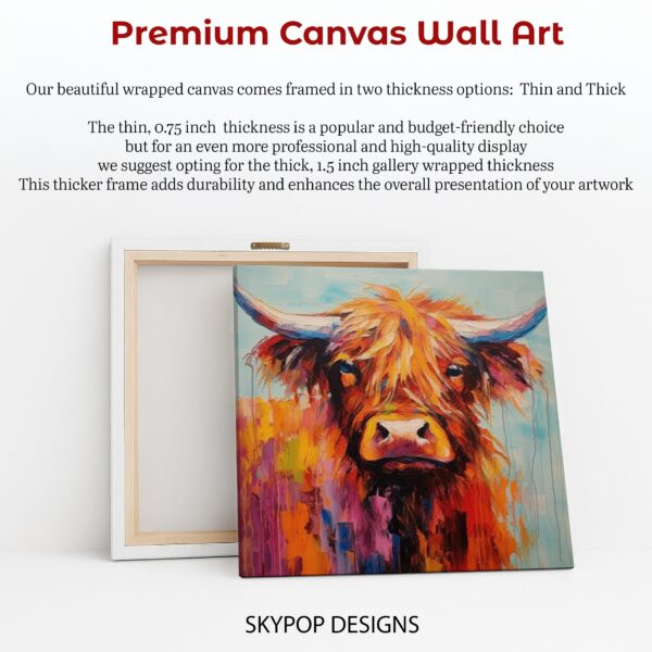 Highland Cow Art