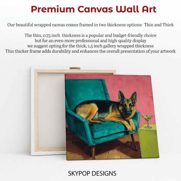 German Shepherd Art