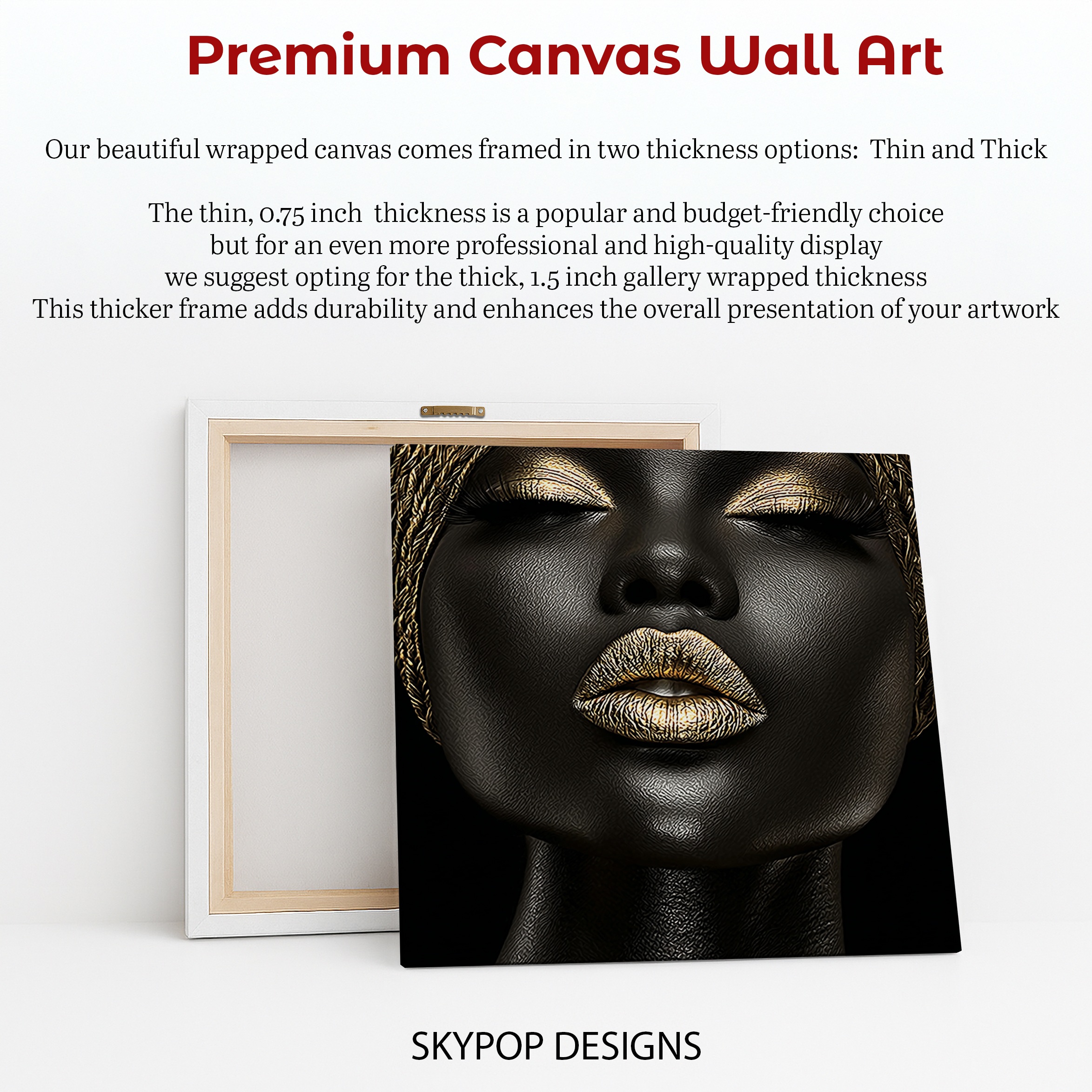 6.jpg Golden Lips Portrait Art