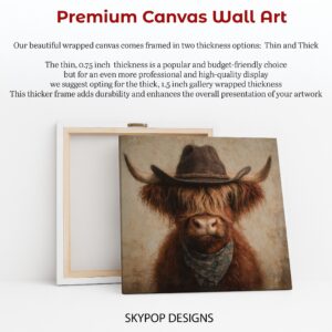 Highland Cow Art