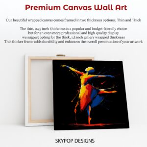Vibrant Dancer Art