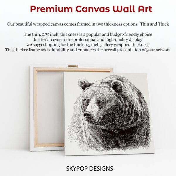 Bear Portrait Art