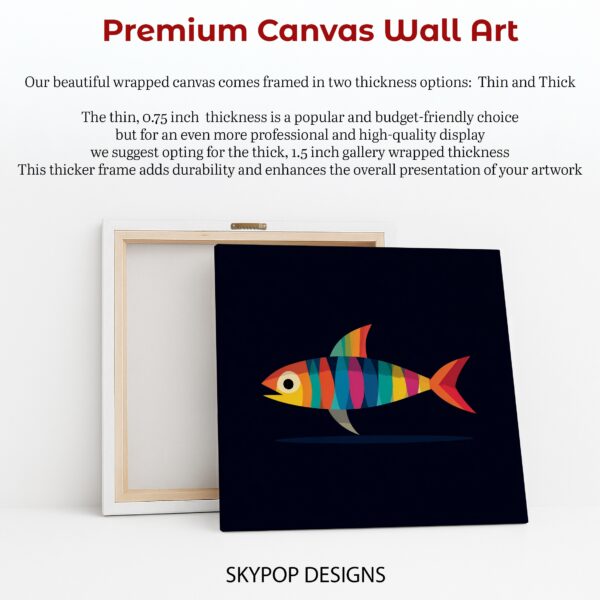 Rainbow Fish Art