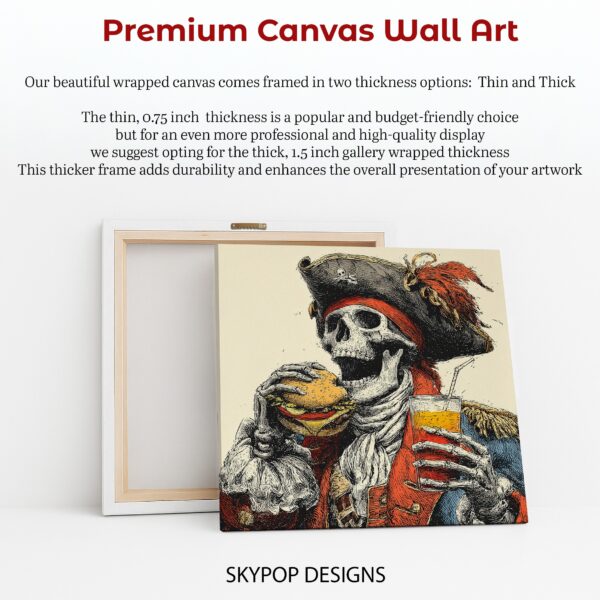 Pirate Skeleton Art