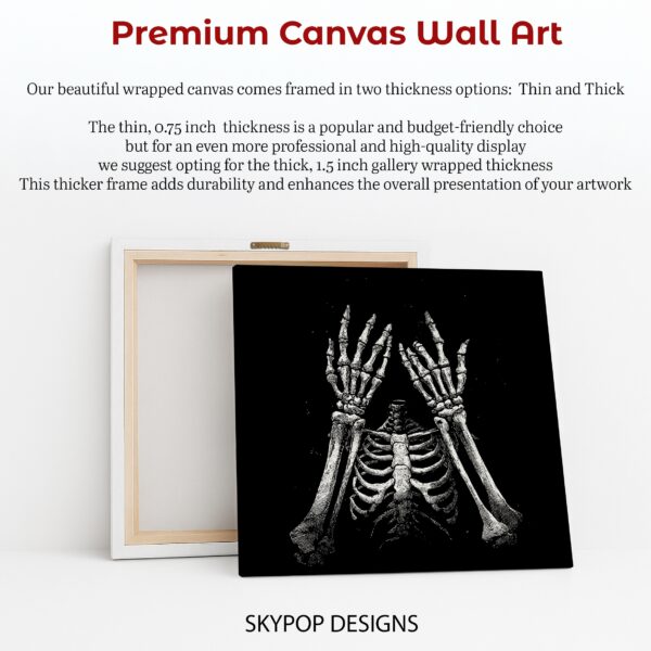 Skeletal Embrace Art