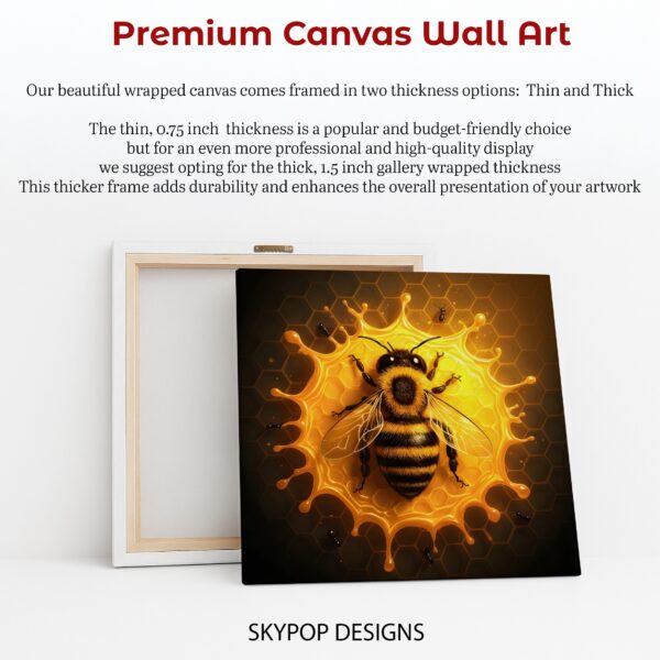 Bee Honeycomb Art