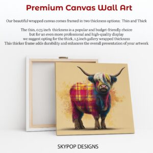 Highland Cow Art