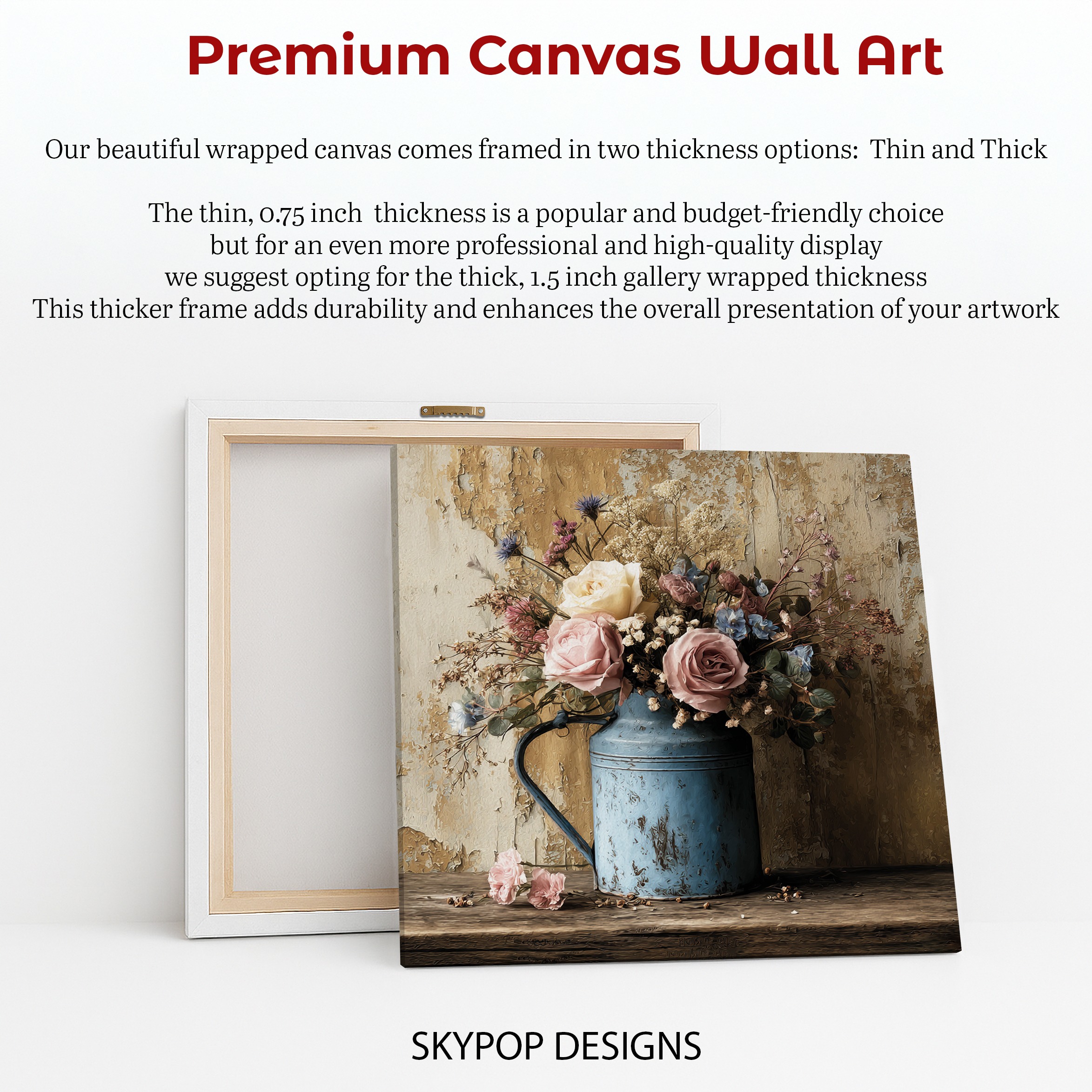 6.jpg Rustic Floral Arrangement Art