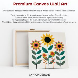 Cheerful Sunflower Garden Art