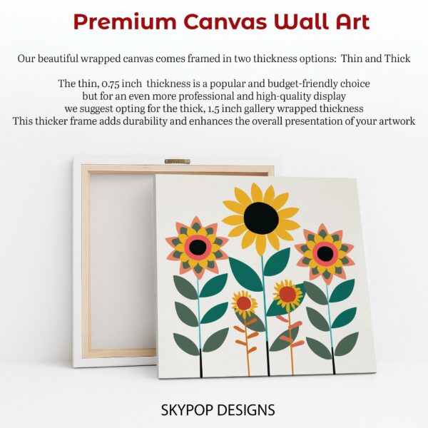 Cheerful Sunflower Garden Art