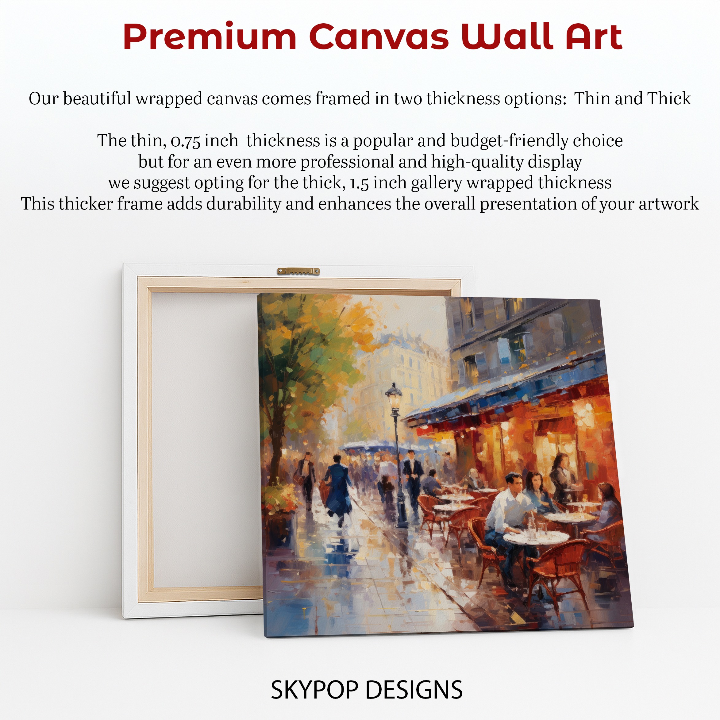 6.jpg Parisian Cafe Scene Art