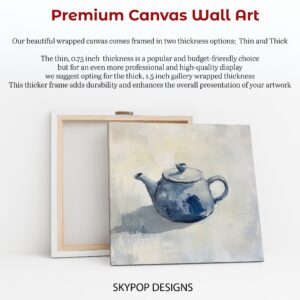 Blue Teapot Art