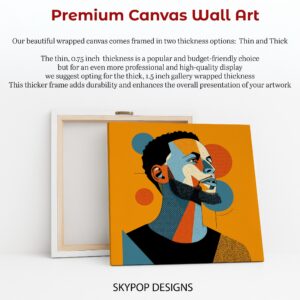 Vibrant Portrait Art
