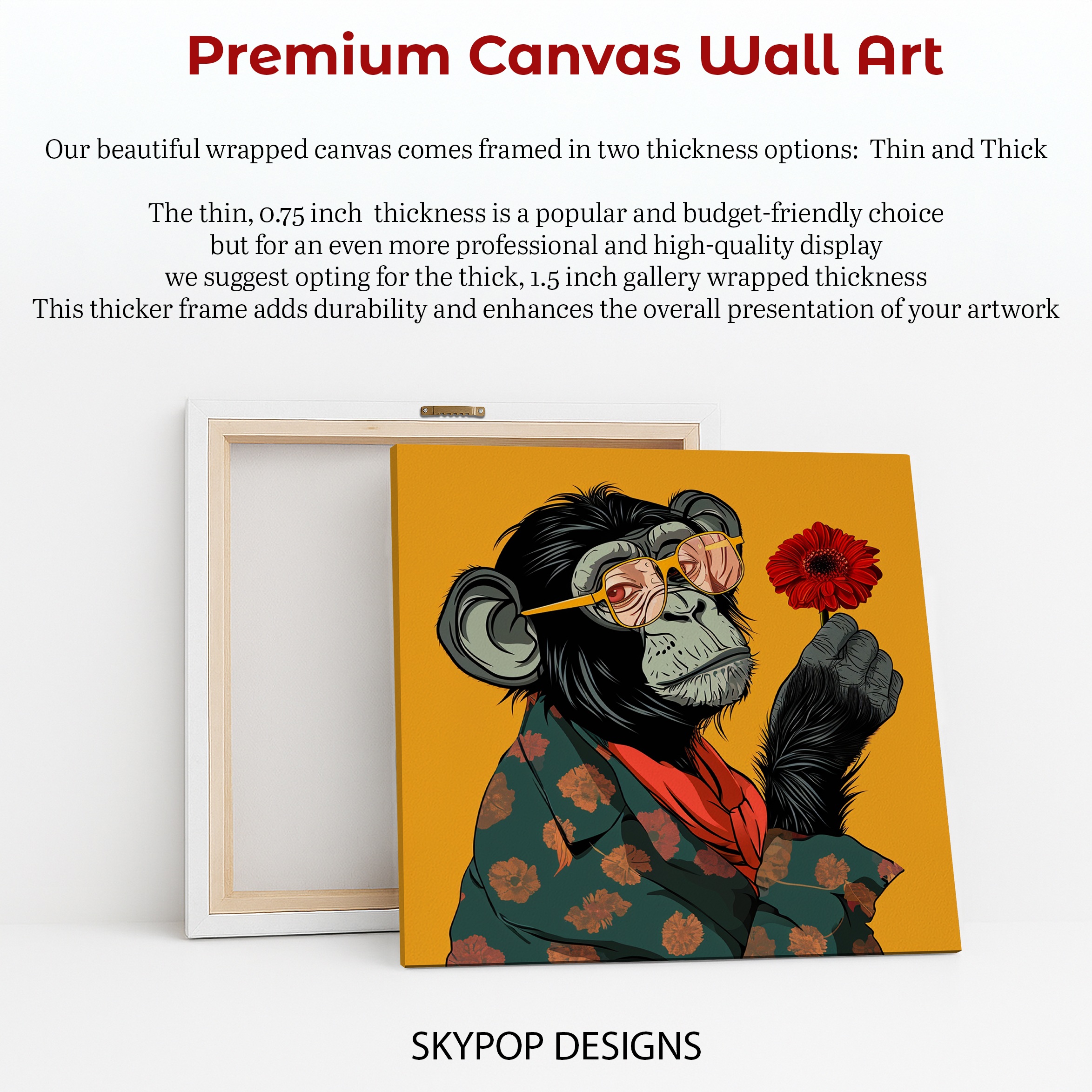 6.jpg Hipster Chimp Art