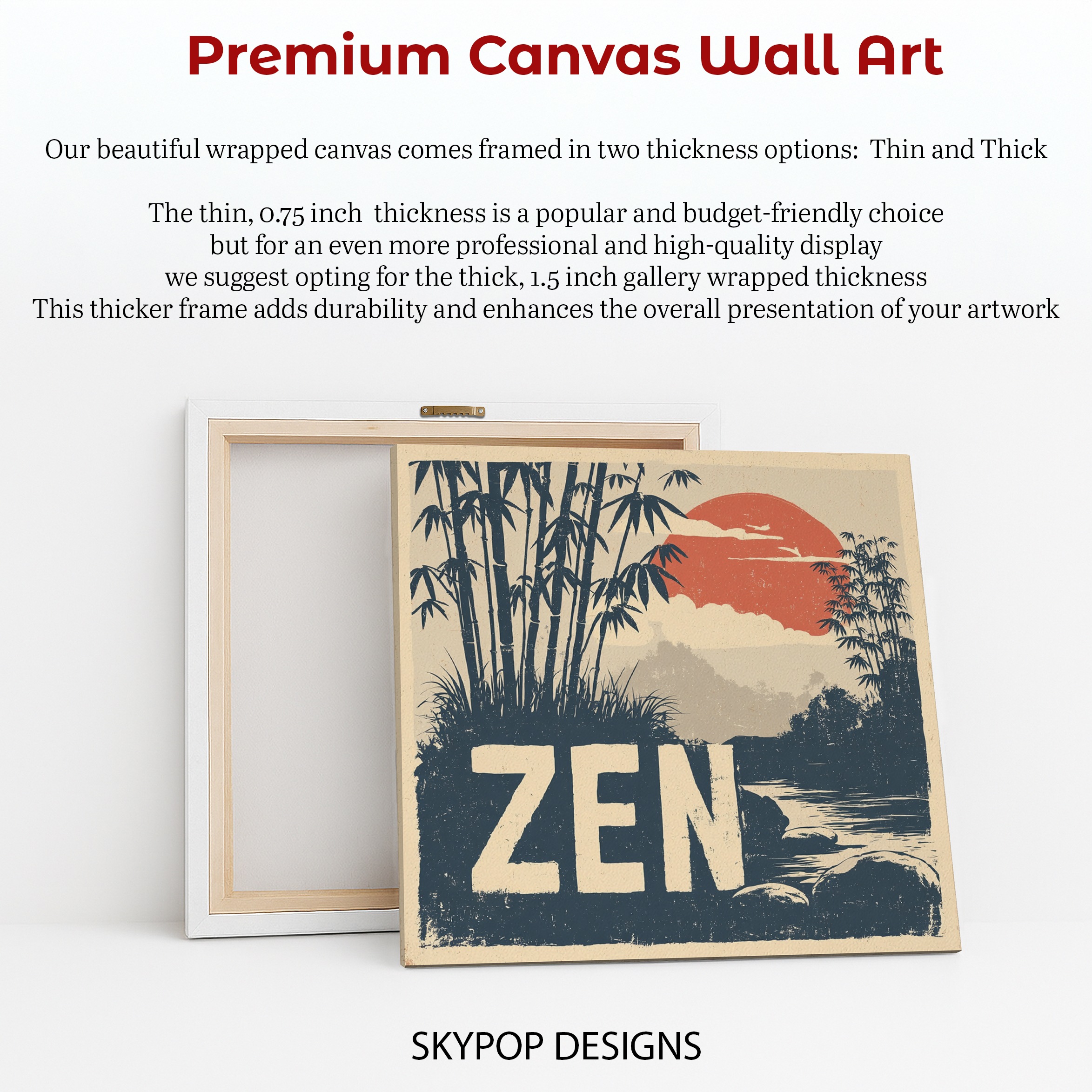 6.jpg Zen Bamboo Sunset Art