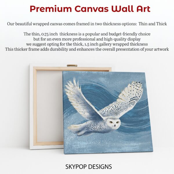 Snow Owl Art