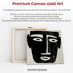 Minimalist Face Art
