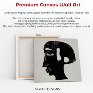 Abstract Face Art