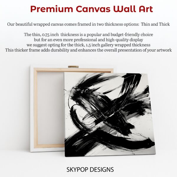 Dynamic Brushstroke Art