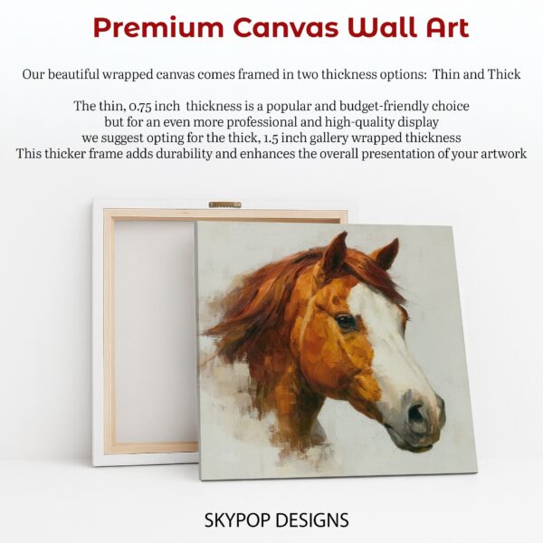 Chestnut Horse Art
