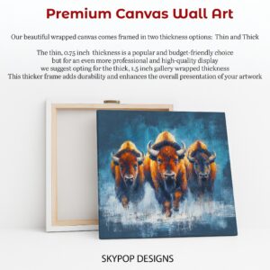 Bison Herd Art