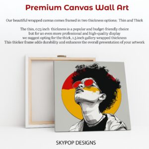 Afro Sunglasses Art