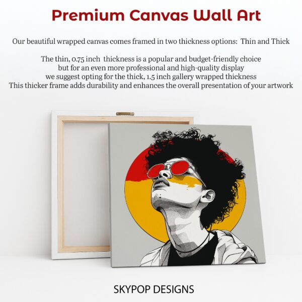Afro Sunglasses Art