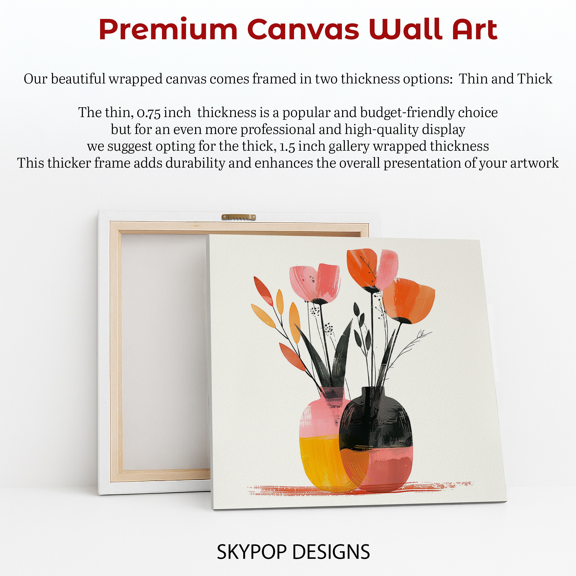6.jpg Vibrant Tulip Vase Art