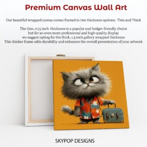Cat Vacation Art