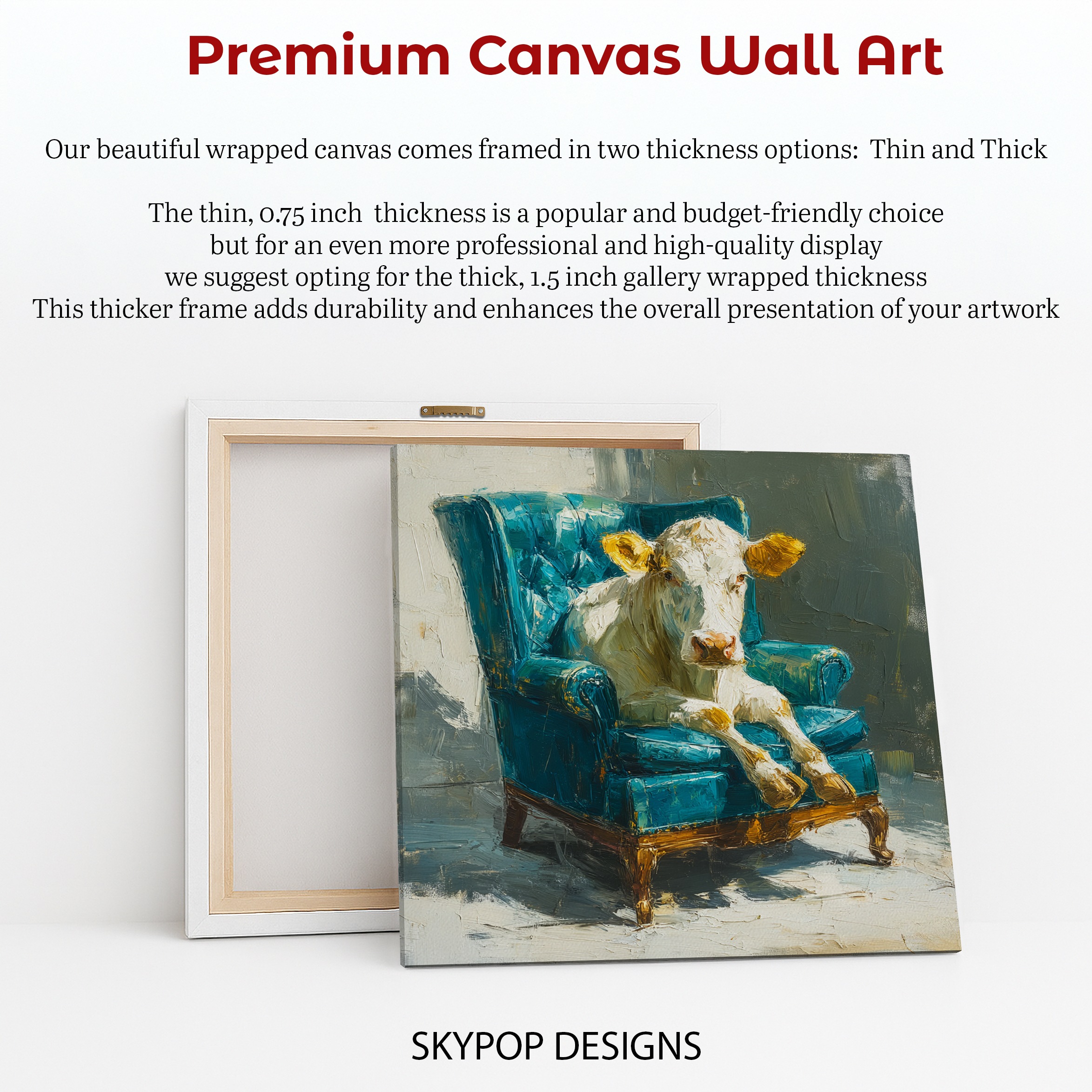 6.jpg Cow in Armchair Art