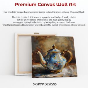 Elegant Teapot Art