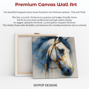 Blue Horse Art