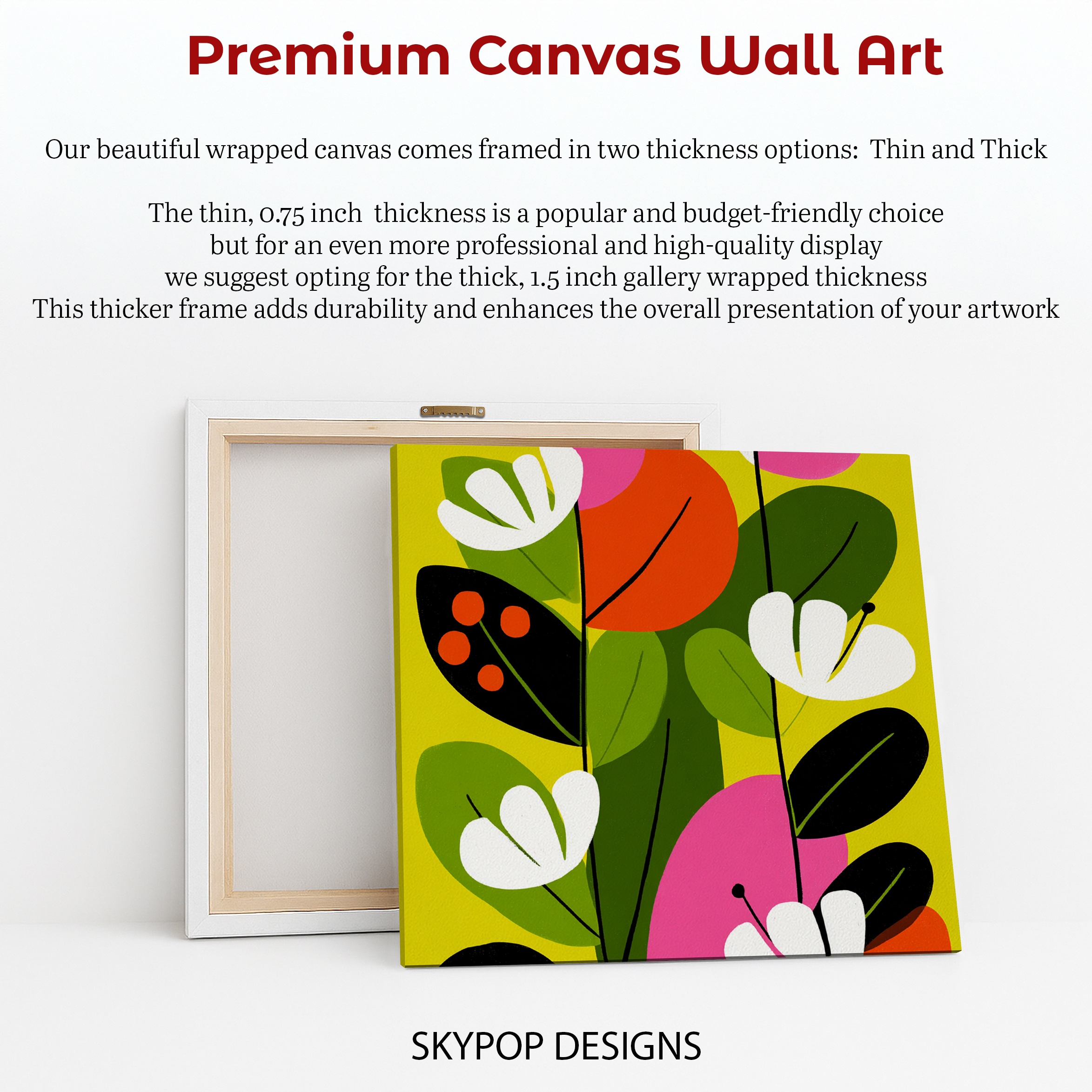 6.jpg Vibrant Botanical Shapes Art