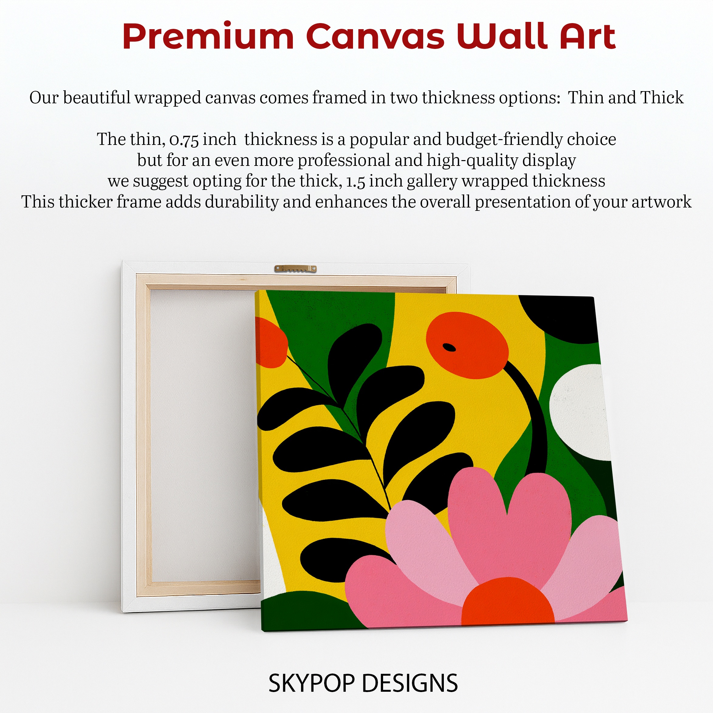 6.jpg Vibrant Botanical Shapes Art
