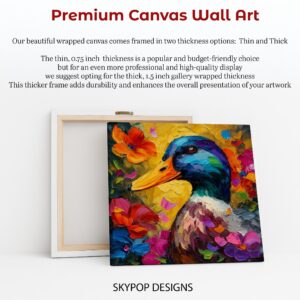 Duck Floral Art