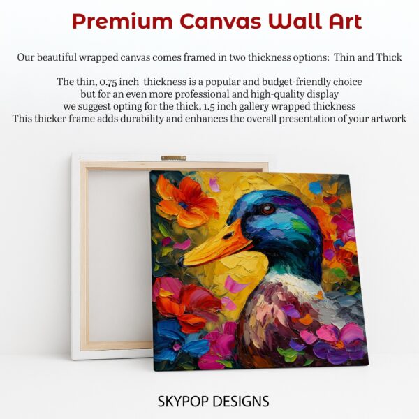 Duck Floral Art