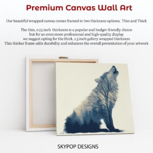 Wolf Forest Art