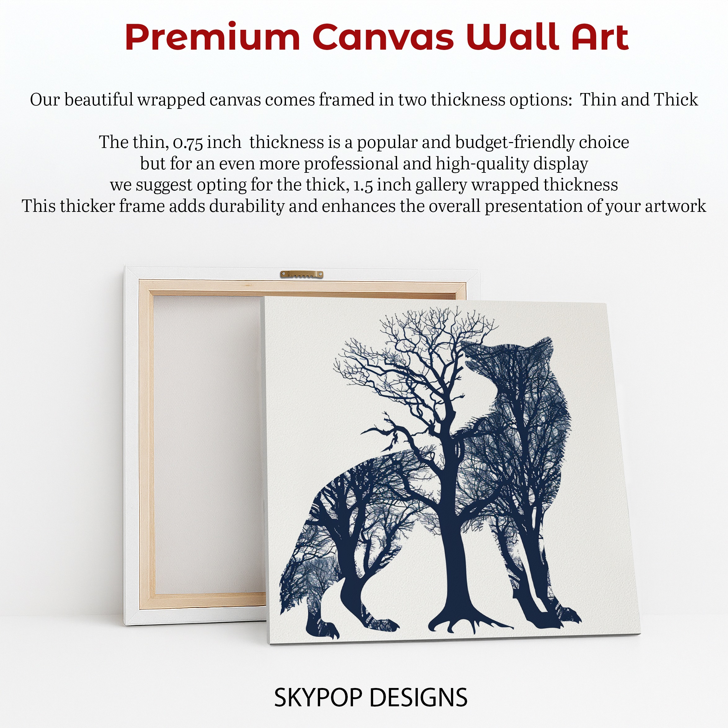 6.jpg Wolf Tree Silhouette Art