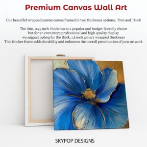 Blue Poppy Art