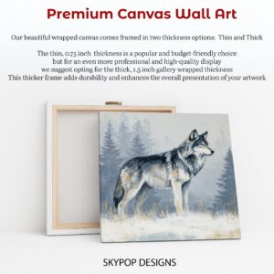Wolf Winter Art