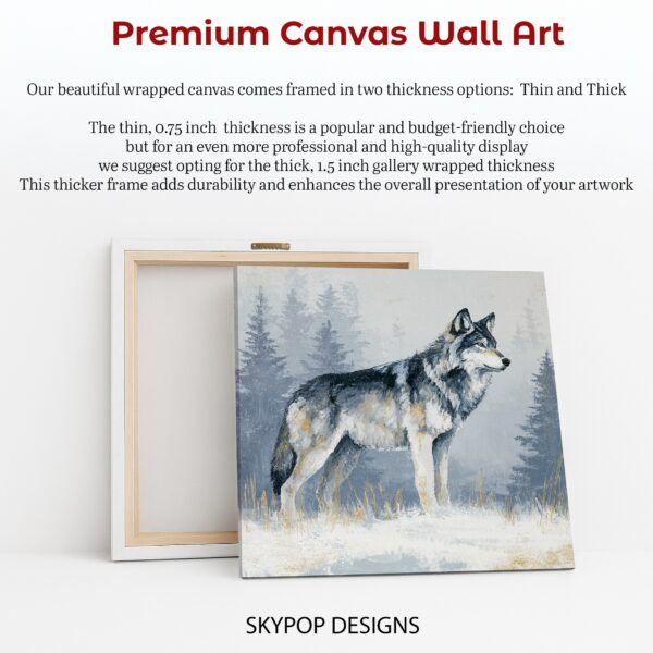 Wolf Winter Art