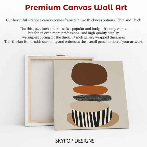 Stacked Shapes Art
